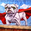 Super Hero Bulldog
