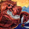 Dinosaurus From Invincible Comics Disapproves of Organic Strawberries for Lunch