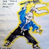 Usagi Yojimbo with Fork