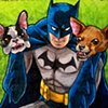 Batman with Dog Head Hands