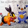 Tepig and Oshawott (Pokemon)