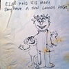 Elmo and Mom Napkin