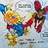 American Eagle and Bug Lady  (Kersplash!)