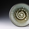 Blue and Green Ash Plate