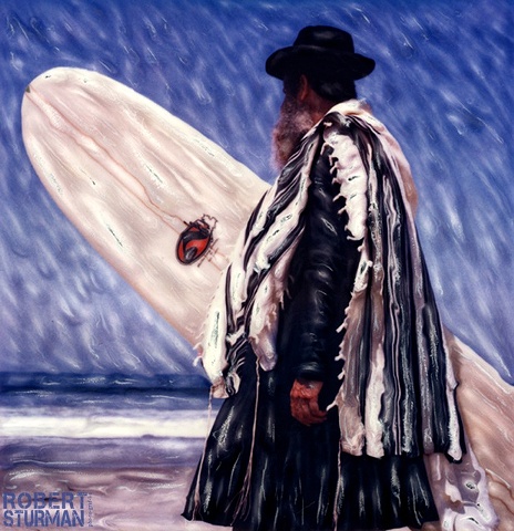 Perseverance ~
Portrait of a Surfing Rabbi