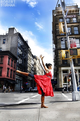 Dancing Goddess in the Streets of NY