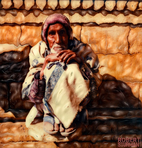 Man Perched on a Stone ~
Rajasthan, India