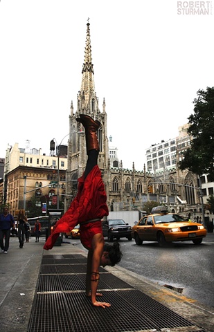 Cathedral Handstand of the Goddess ~ NYC