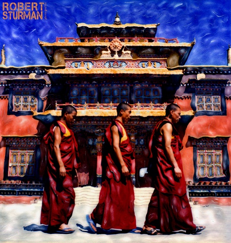 Tibetan Monks ~
Kathmandu, Nepal