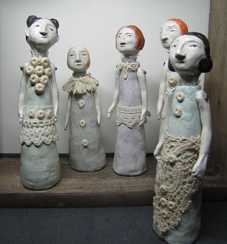 clay dolls
