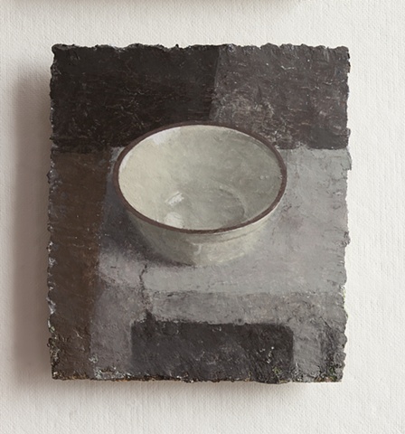 Meghan's Bowl on Cinder Block