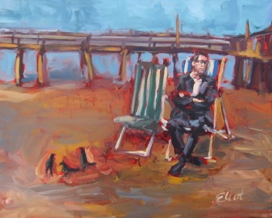 Pap at the Beach