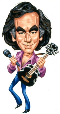 Phill Flanders Illustration - Neil Diamond Phill Flanders Illustration - Neil Diamond