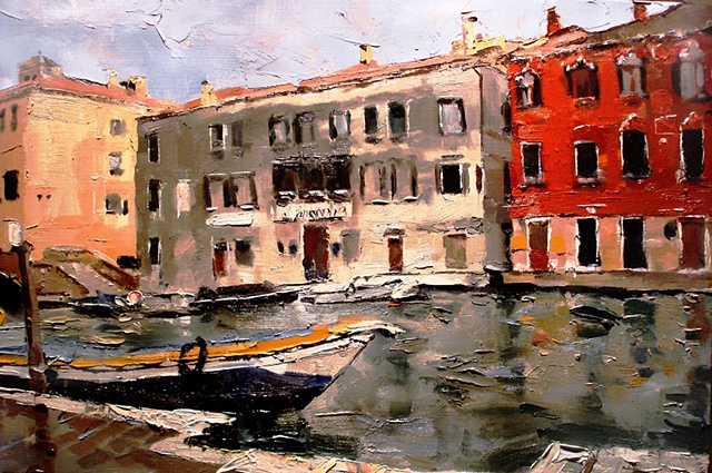 Italy. Venice
16"x24" Oil

