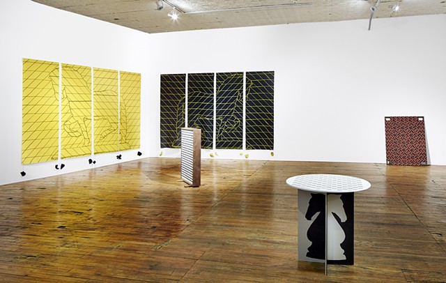 Horse Statuette North
Dan Rizzo-Orr
Horse Statuette Northeast
Dan Rizzo-Orr
Screen/Screen
Mika Horibuchi
Unstable Play
Mika Horibuchi
Description of a Weaving
Mika Horibuchi