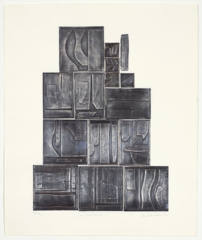 Louise Nevelson
The Great Wall, Lead