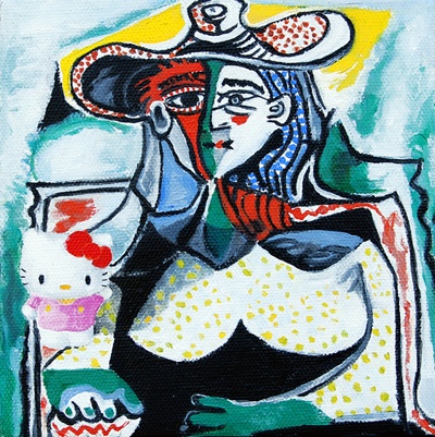 Leslie Holt
Hello Picasso (polka dots)