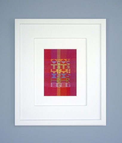 My Woven Alphabet