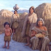 Detail, "Cahuilla Village"