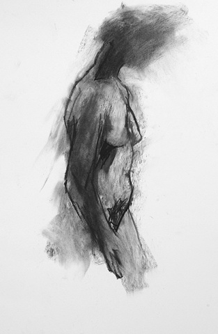 sad standing torso