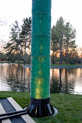 Holocaust and Genocide Memorial Grove at Sonoma State University by Jann Nunn