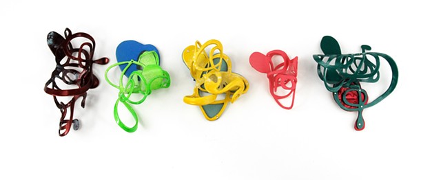 Twist lapel pins