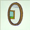 Oval Mirror