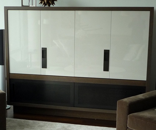 Custom Media Cabinet