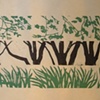 Artist: John Coppola

Title: Triple Landscape
Medium: Woodcut
Size: 11 x 18 inches
Price: $250 framed