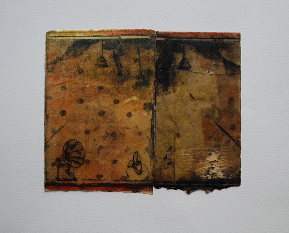 intaglio print by wyoming printmaker