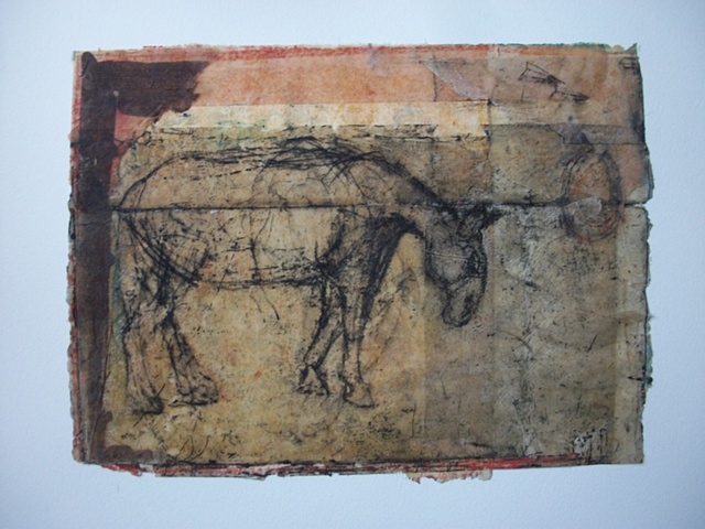 intaglio print by wyoming printmaker
