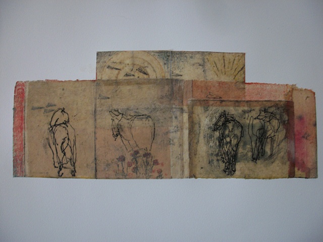 intaglio print by wyoming printmaker