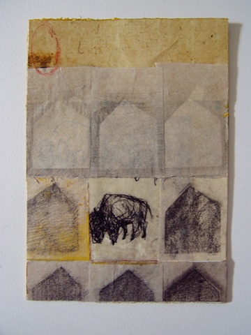 intaglio print by wyoming printmaker