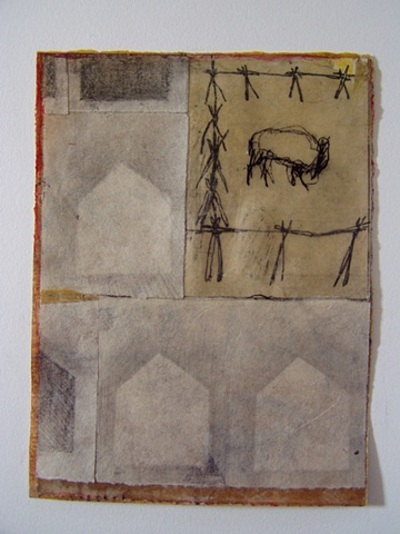 intaglio print by wyoming printmaker