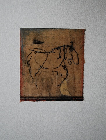 intaglio print by wyoming printmaker