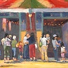 at the carousel