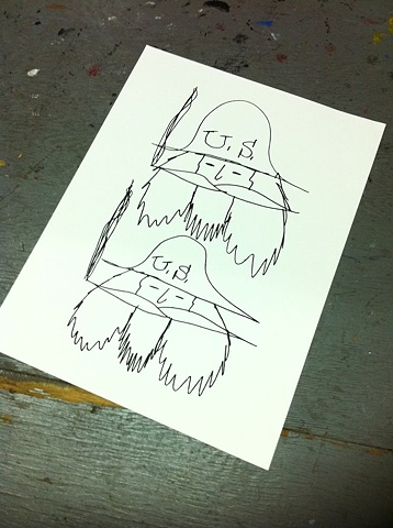 Own a piece of Box Car Art...Coal Train's moniker, on a screen printed poster