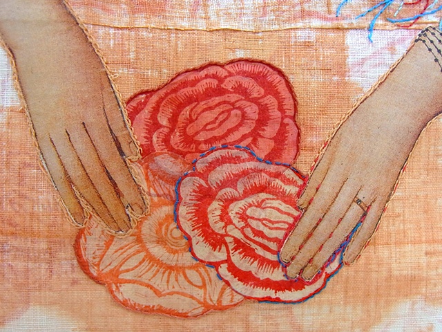 My Garden/Heart & Succulent(detail)