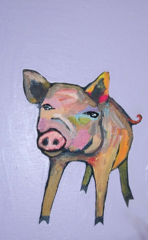 Little Pig in Lavender