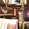 When I am reading I am far away 

(detail of personal library)