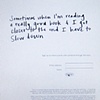 When I am reading I am far away 

(detail of computer screen)
