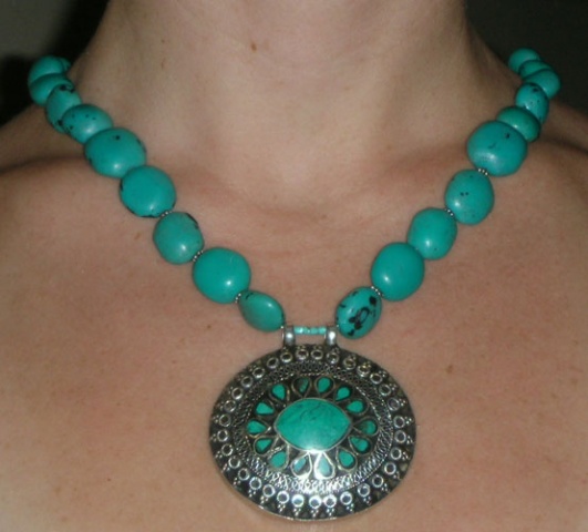 turquoise & pure silver