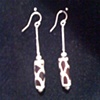 brown & ivory drops