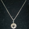 lotus flower w/ sapphire stone