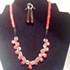 walaweka seeds, coral, hairpipe