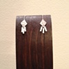 silver & white seed beads