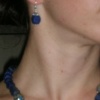 lapis & pure silver set