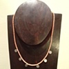 coral & silver coins