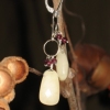 chalcedony & garnet