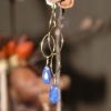 blue and gold loops